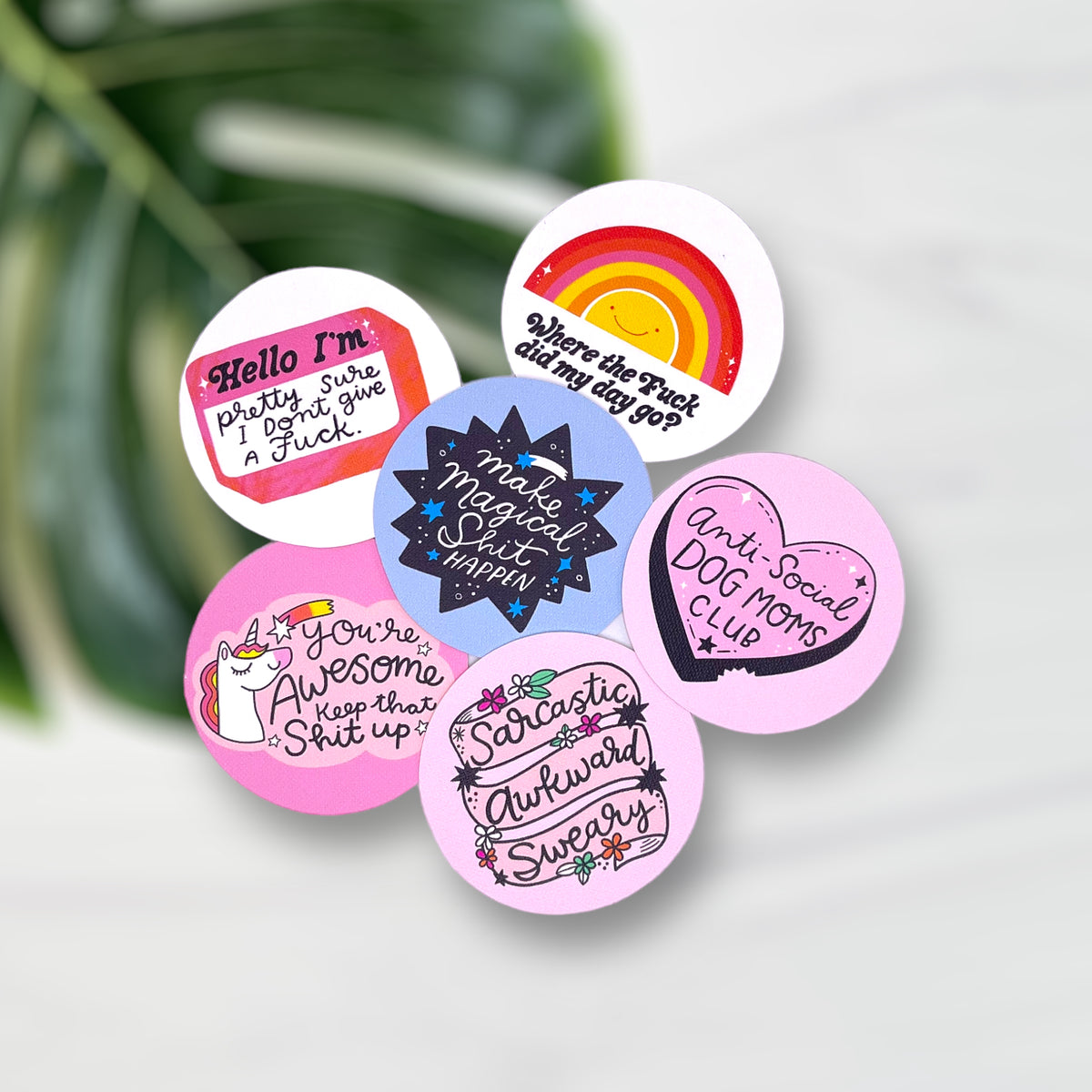 MORE Sassy Stickers – AlohaEllie&Co.