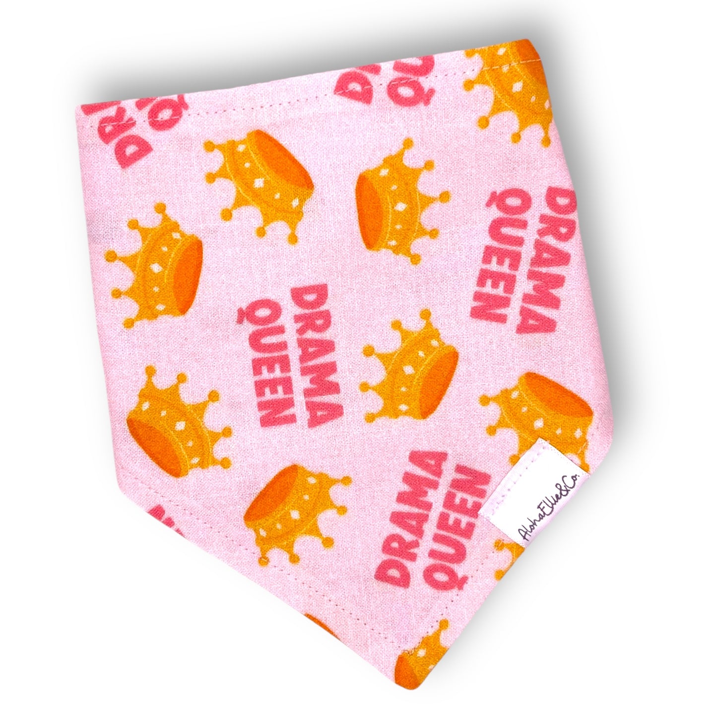 Drama Queen Reversible Pet Bandana