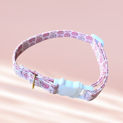 Donut Hearts Pet Collar