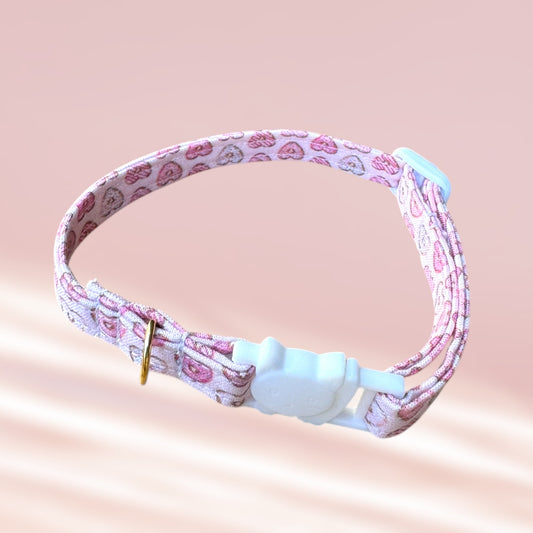 Donut Hearts Pet Collar