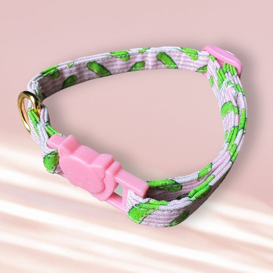 Pickles on Pink Pet Collar