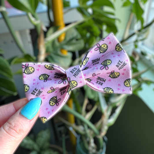 Bee Mine Pet Bow Tie