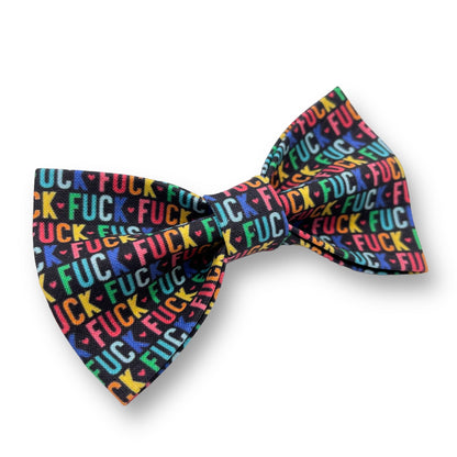 F*CK Pet Bow Tie