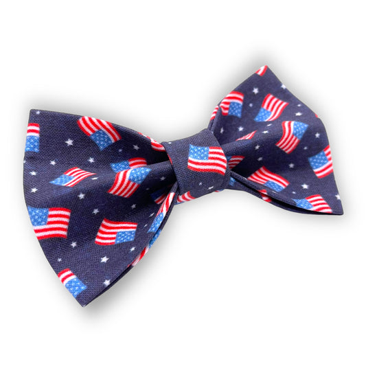 USA Flag Pet Bow Tie