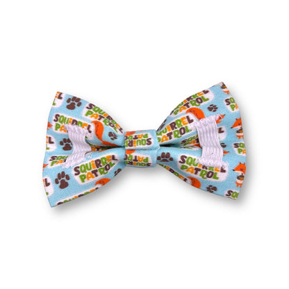 Squirrel Patrol Pet Bow Tie