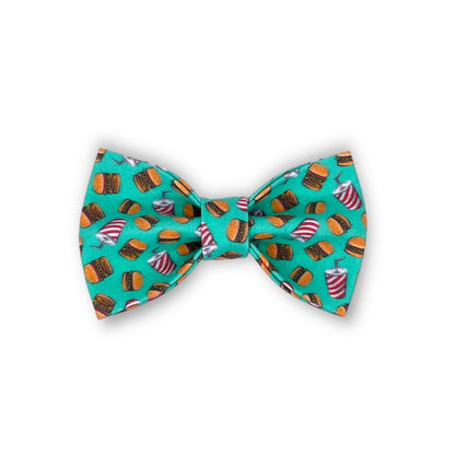 Hamburger Pet Bow Tie