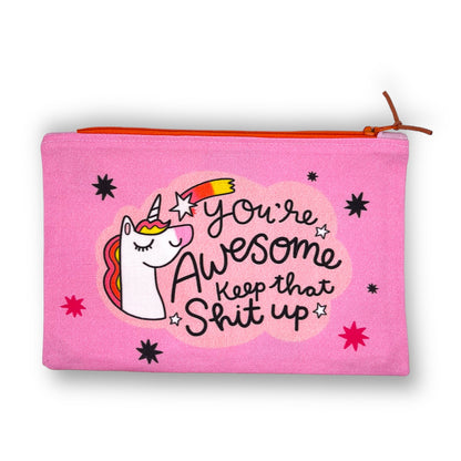 You're Awesome...Zipper Pouch