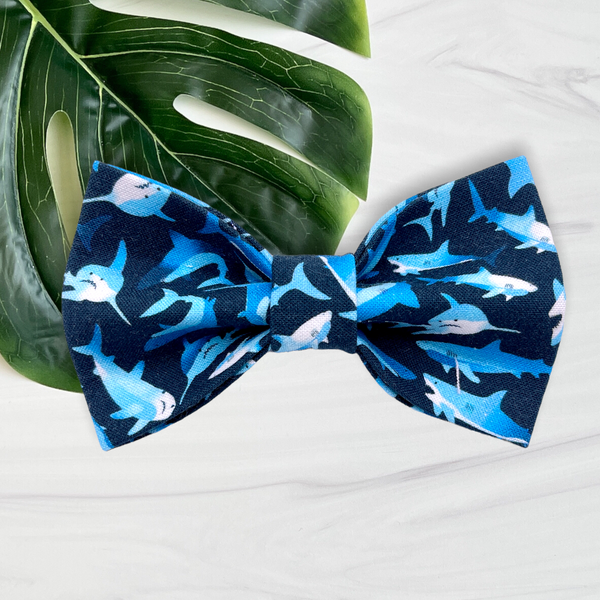 Sharks Pet Bow Tie